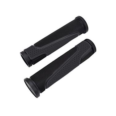 Imagem de Manopla para Bicicleta GTA Ergonômica com Design Anatômico 125mm Par em Borracha TPR Pr...