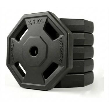 Imagem de 8 Anilha Consport 2,5kg