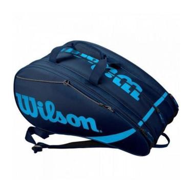 Imagem de Raqueteira Wilson Rak Pak PDL - BT - Azul-Unissex
