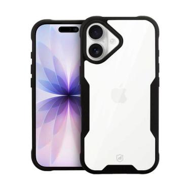 Imagem de Capa case capinha para iPhone 17 - Dual Shock Sense Preta - Gshield