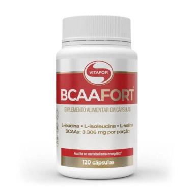 Imagem de Suplemento Alimentar Vitafor Bcaa Fort com Aminoácidos Essenciais e Vi