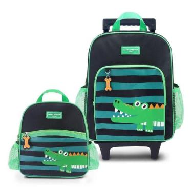 Imagem de Conjunto De Mochila Com Rodinhas E Lancheira Térmica Infantil 4750ml V