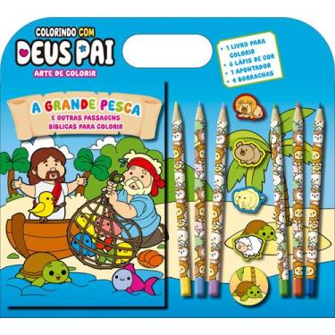 Imagem de Livro - Colorindo com Deus Pai Arte de Colorir