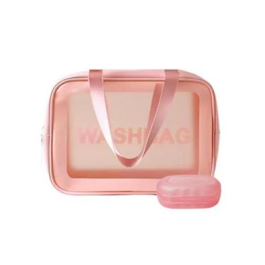 Imagem de Kit de Washbag Necessaire Grande com Saboneteira para Viagem - Mormino