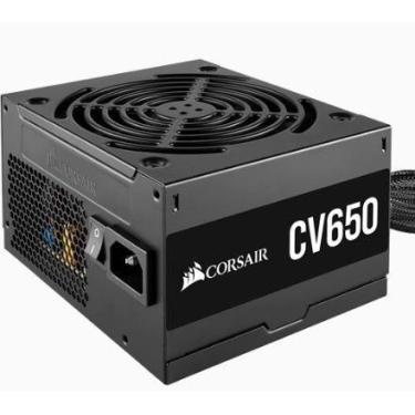 Imagem de Fonte Corsair 650W 80 PLUS Bronze CV650 - CP-9020211-BR, 100-240V