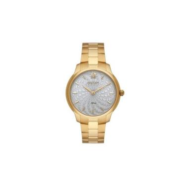 Imagem de Relógio Orient Feminino Dourado Número Romano Social FGSS0179