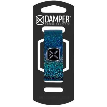 Imagem de Abafador Damper Ibox Couro e Poliéster Tag Metal MD Médio P/ Guitarra 