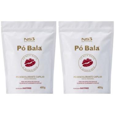 Imagem de NS3 Brasil Pó Bala Descolorante 400g 2 unidades, NS3, Kit
