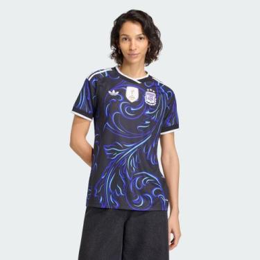 Imagem de Camisa Adidas Argentina Away 2026 Feminina, PP