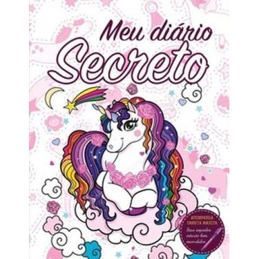 Imagem de Diário secreto - unicórnio branco: com caneta mágica - PAE EDITORA