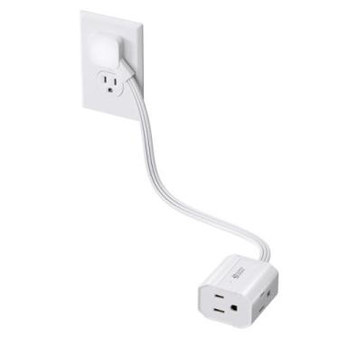 Imagem de Cabo de extensão SUPERDANNY Mini Power Strip 0,5 m 3 tomadas