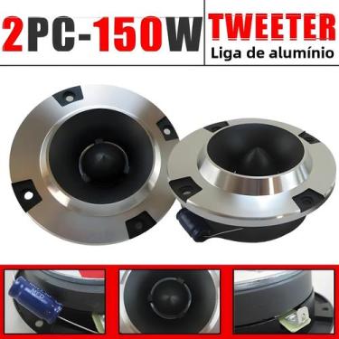 Imagem de Par De Alto-falantes Tweeter De Alumínio 4 Ohm 150W Para Carro, Áudio 