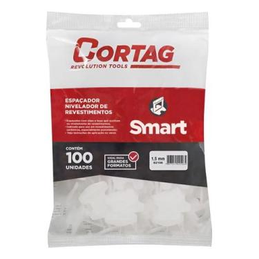 Imagem de Espaçador Nivelador 1,5 Mm Smart Pacote C/ 100 Un 62106 - Cortag