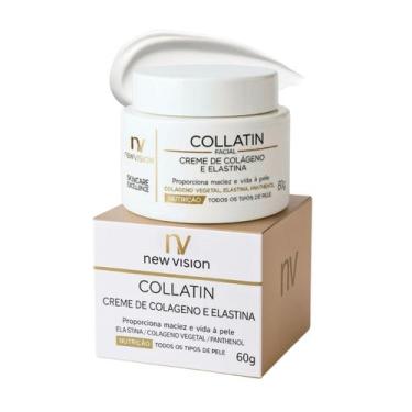 Imagem de Creme Antissinais Facial Collatin com Colágeno e Elastina 60g - New Vi