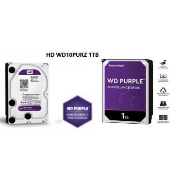 Imagem de HD Interno Para dvr 1TB Gravador de Vídeo em Rede, Sistema, Vídeo Híbrido, WD10PURZ 5400RPM HD sata wd Purple 64MB