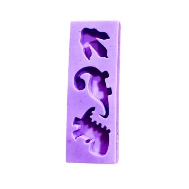 Imagem de Confeitaria dos Moldes, R114 Molde de silicone dinossauro resina decorar artesanato