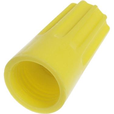 Imagem de The Hillman Group 55853 Porca de fio amarelo-calibre 18-12, pacote com 100