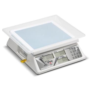 Imagem de Balança Computadora Branca Ramuza Bivolt 15/30kg x 5/10 DCR B Cl
