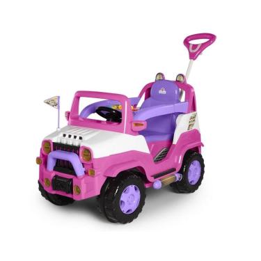 Imagem de Mini Veiculo De Passeio Ou Pedal Diipi Rosa Com Som Buzina