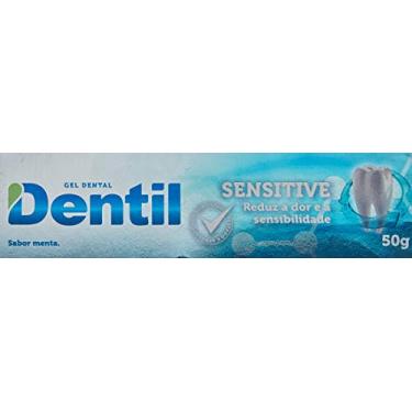 Imagem de Creme Dental Dentil Sensitive Menta, Dentil, Azul