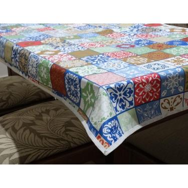 Imagem de Toalhas De Mesa Térmica Impermeável Bar 0,70x0,70 Azulejo