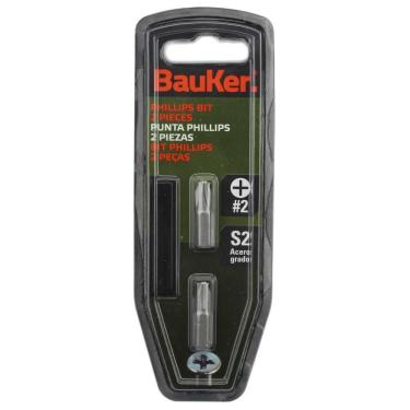 Imagem de Ponta de Chave Phillips 6mm 2 Peças Bauker