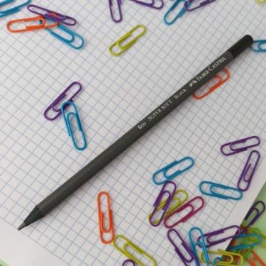 Imagem de Lápis Preto Grafite SuperSoft – Faber-Castell