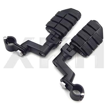 Imagem de XKMT - Grampos de estrada 3,8 cm 1 1/2" pinos grandes compatíveis com V-STAR Roadstar KAWASAKI VULCAN motocicleta [B012FGUVMS]