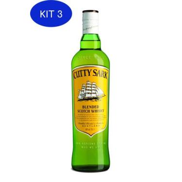 Imagem de Kit 3 Whisky Cutty Sark 1000 Ml.