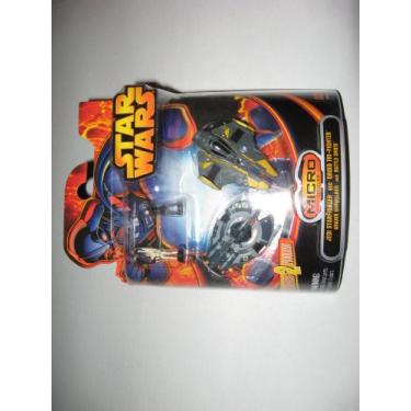 Imagem de Hasbro Star Wars Micro Vehicles Jedi Star Fighter and Droid Tri-Fighter Mini Vehicle 2-Pack