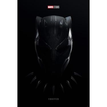 Imagem de Poster Cartaz Pantera Negra Wakanda Para Sempre E - Pop Arte Poster