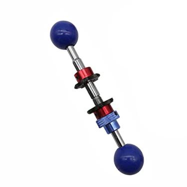 Imagem de MOOKEENONE Ferramenta de abertura de caixa traseira de relógio ajustável, 5 chaves de caixa, abridor de caixa de botão duplo para reparo de relógios e substituição de baterias