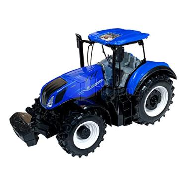 Imagem de Trator New Holland T7.315 Hd Farm Agricultura 1/40 - Burago