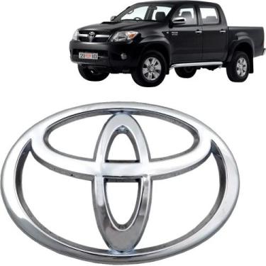Imagem de Emblema Toyota Para Grade Cromada - Marçon Emblemas