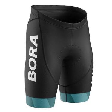 Imagem de Bermuda Ciclismo Forro Gel D80 Preto Mtb Bike Shorts Bora - Decole