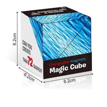 Cubo Mágico Divertido 3x3x3 Maluco Diferente Desafiador