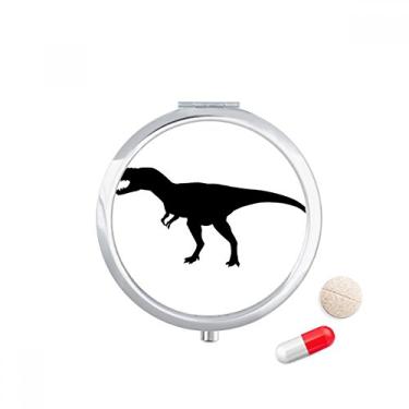 Imagem de Porta-comprimidos de osso de dinossauro em miniatura, caixa de armazenamento de remédios