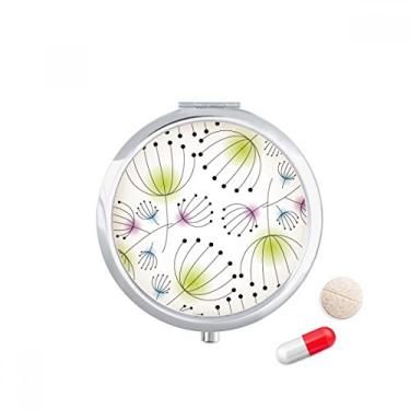 Imagem de Line Dente-de-leão caixa de armazenamento de medicamentos, caixa de armazenamento de plantas