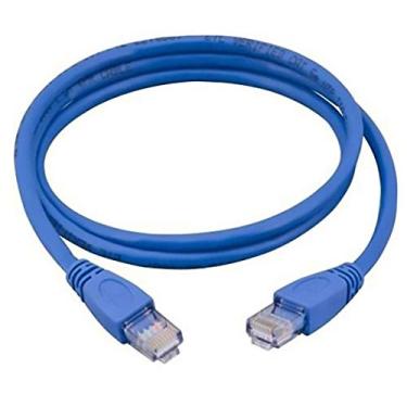 Imagem de Cabo de Rede Patch Cord CAT5E RJ45 Azul Exbom CBX-N5C10 1 Metro