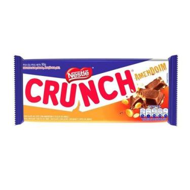 Imagem de Chocolate Nestlé Crunch Amendoim 90G Embalagem Com 14 Unidades