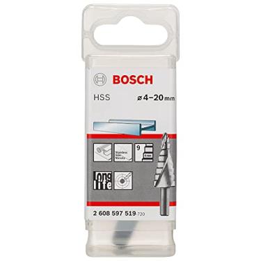 Imagem de Bosch Broca Escalonada Aço Rápido para Metal HSS 4,0-20,0mm