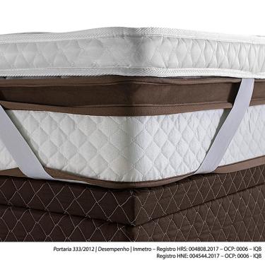 Imagem de Pillow Top Herval King Protection, 7x193x203 cm, com Elástico