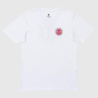 Imagem de Camiseta Element Seal Bp Masculina Branco