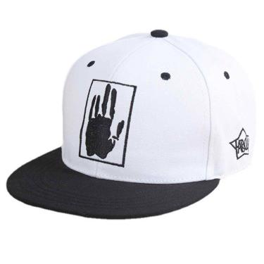 Imagem de Boné Snapback Com Desenho Bordado De Aba Reta