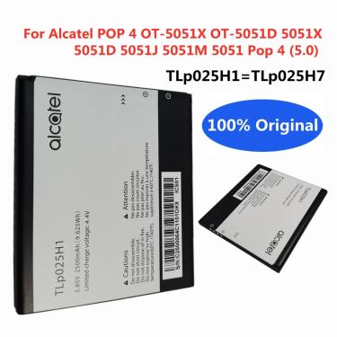 Imagem de Tlp025h1 tlp025h7 bateria original para alcatel onetouch pop 4 OT-5051X OT-5051D 5051x 5051d 5051j
