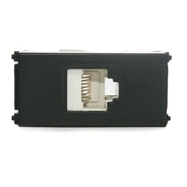 Imagem de Tomada De Comunicacao Rj45 Cat 5E Refinatto Weg Preto