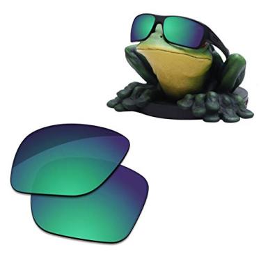 Imagem de Acefrog Lente de substituição polarizada AR/peça de nariz para óculos de sol Oakley Turbine OO9263 - Verde musgo