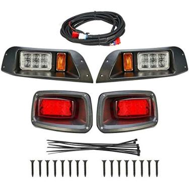 Imagem de Kit de farol e lanterna traseira de LED EZGO TXT para carrinho de golfe EZGO TXT 1996-2013 a gás e elétrico