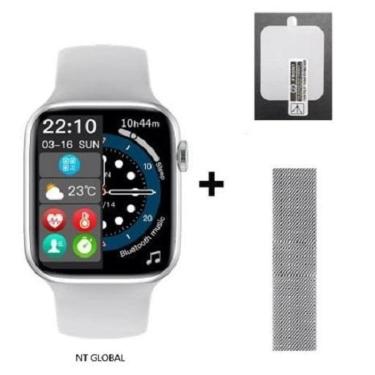 Imagem de Relógio Smartwatch Iwo W27 Pro Serie 7 Versão Global português W 27 Pro Watch7-Unissex