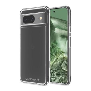 Imagem de Case-Mate Capa para Google Pixel 8 [6,2 polegadas, 2023] [proteção contra quedas de 3,6 metros] [carregamento sem fio] capa de celular transparente resistente para Google Pixel 8 - antiamarelamento,